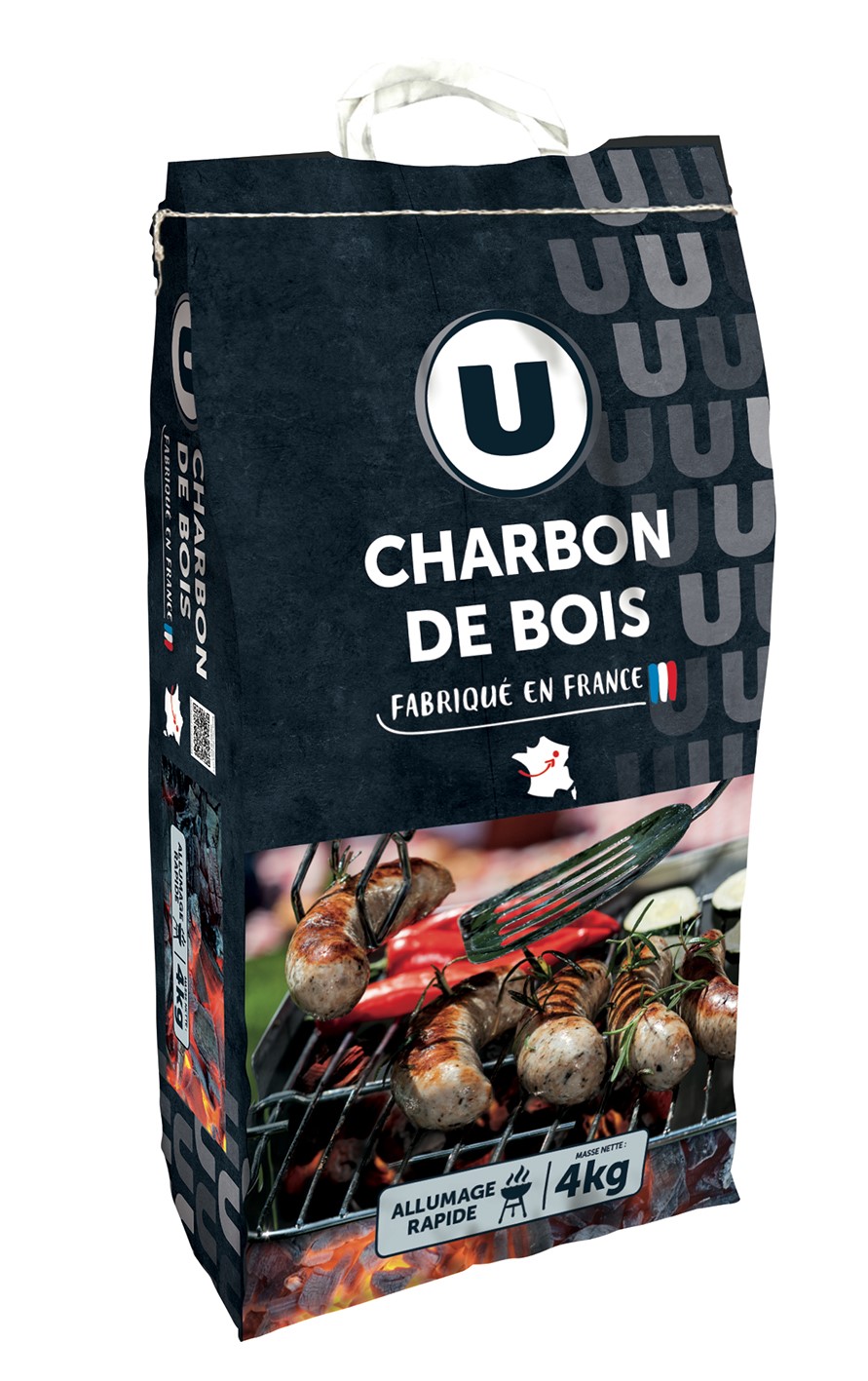 Charbon de bois U  (4 Kg)