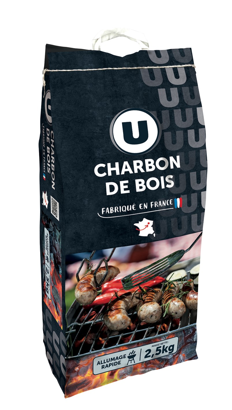 Charbon de bois U  (2,5 Kg)