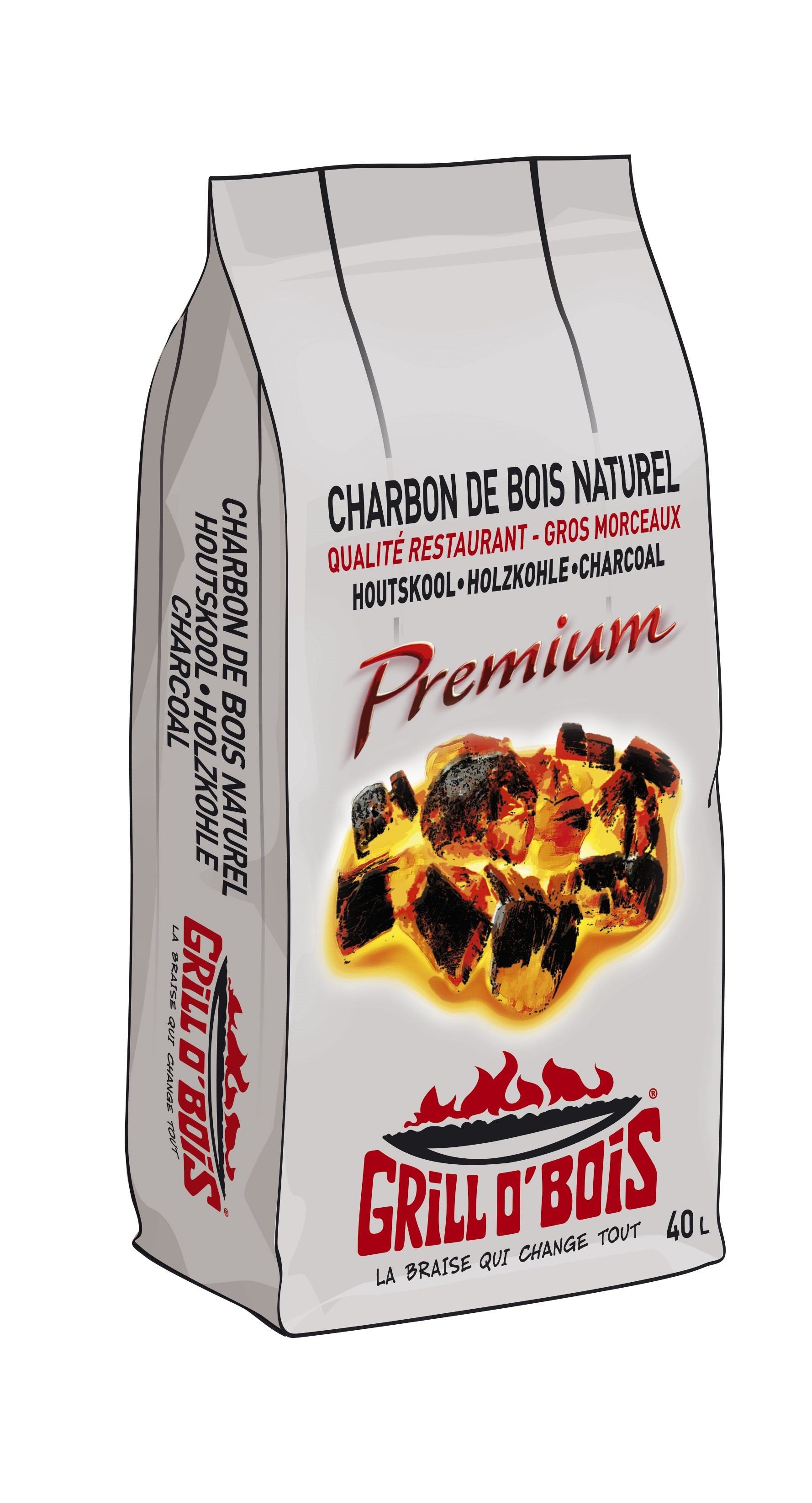 Grill O' bois Premium (40 L)